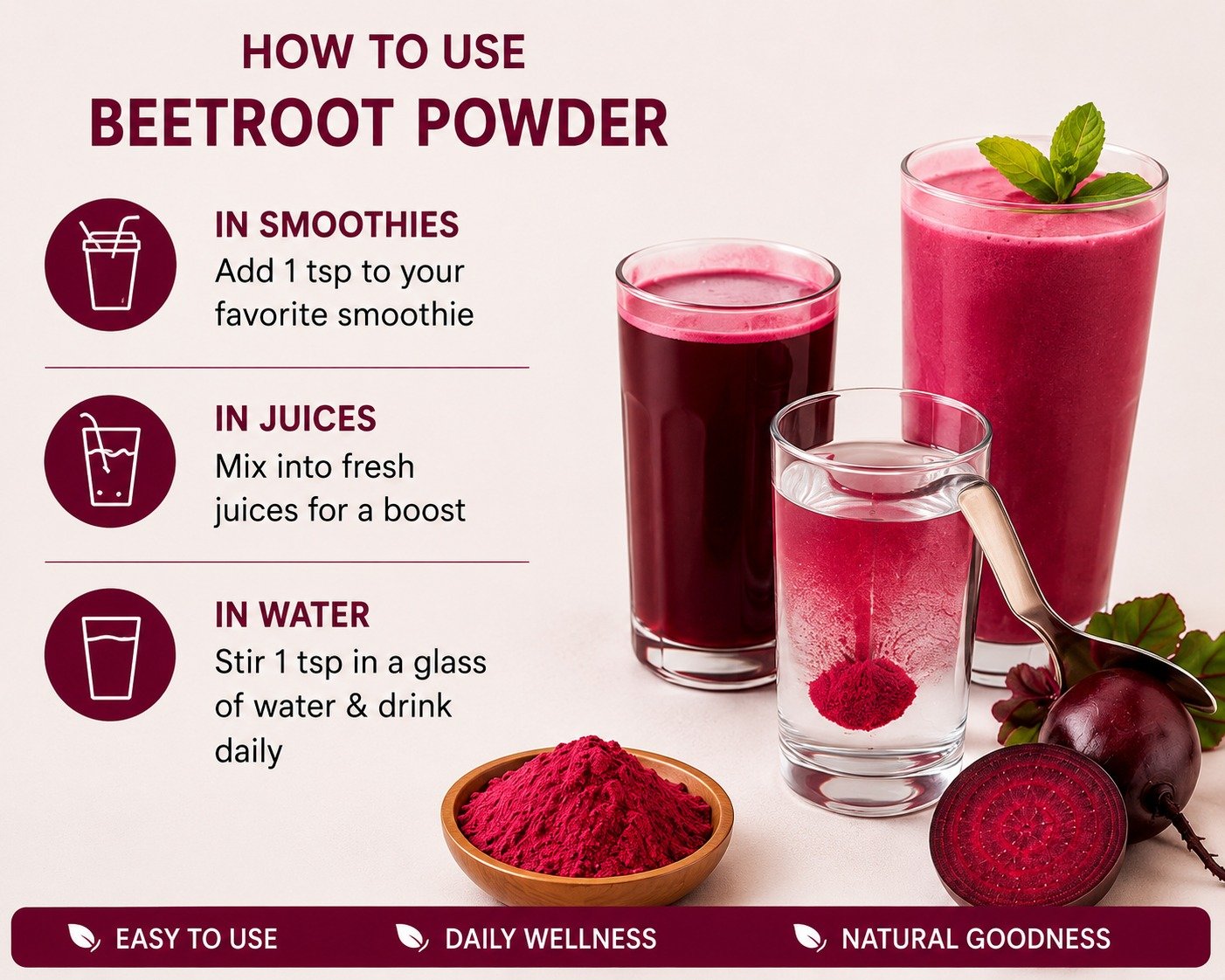Satvik Naturals Beetroot Powder - Image 3
