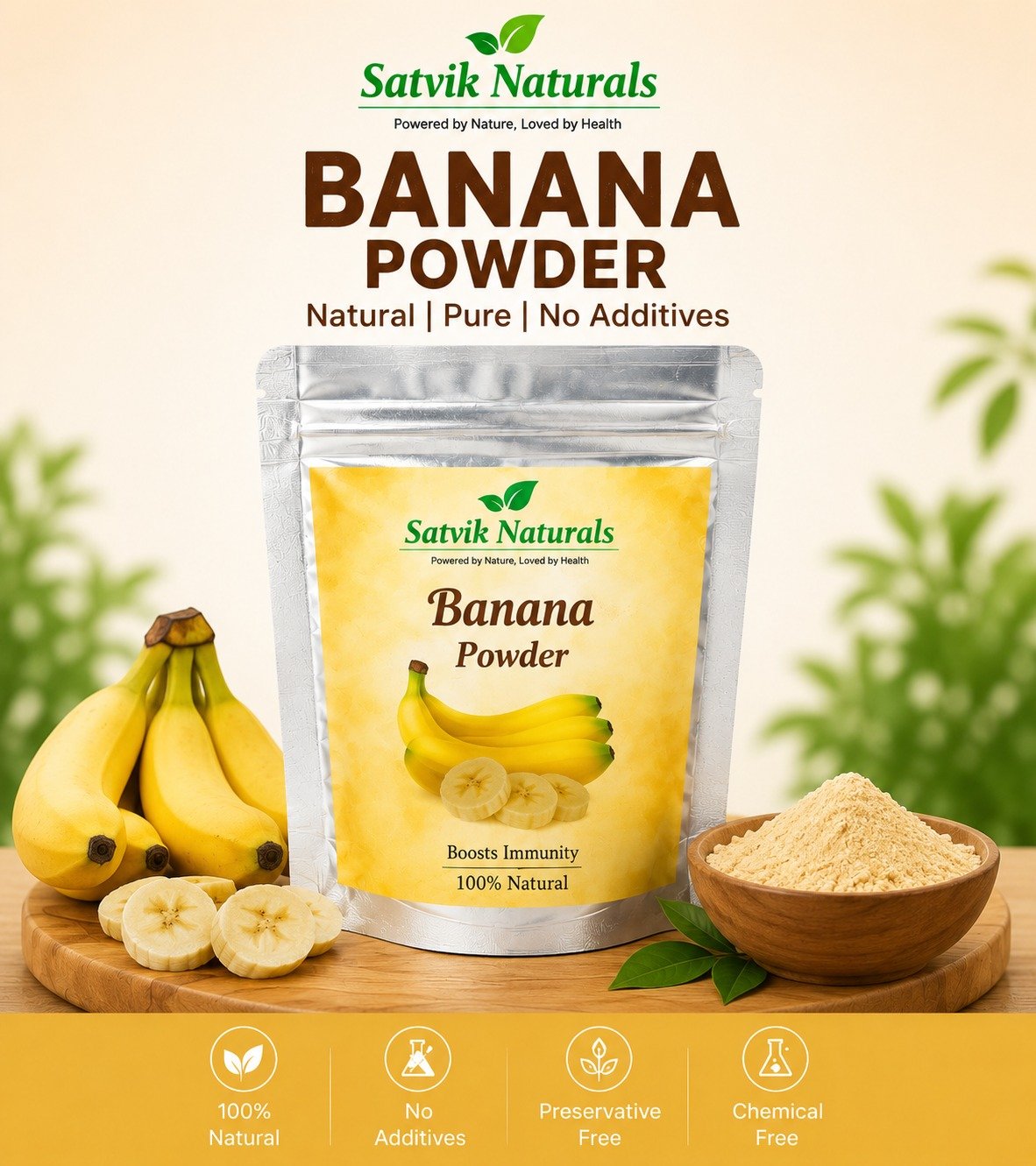 Satvik Naturals Banana Powder