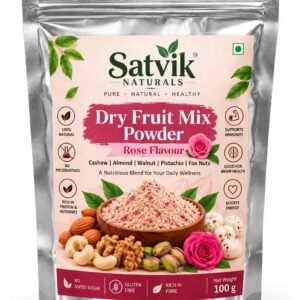 Satvik Naturals Rose Flavour Dry Fruit Mix